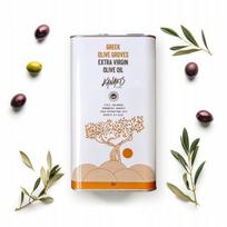 Grecka Oliwa Extra Virgin 3L Z Peloponezu Kanakis - Świeże Zbiory 2024/25