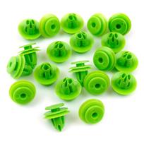 BCF5022-1 20 Pieces Door Panel Interior Trim Retainer Green Clips for Honda 91560 SZW 003