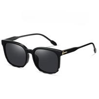 Korean Version of The Trend Sunglasses Female Fashion Wear Polarized Sunglasses TR Frame 1.1TAC Sunglasses for Bloggers.