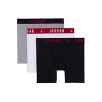 Jordan Flight Letter Print Low Waist Comfortable Breathable Boxer Briefs 3 Pack Men underwear HF1882-011 S