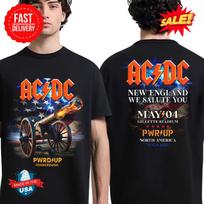ACDC PWR Up Foxborough MA 2025 On May 4 2025 New England T-Shirt S