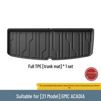 Waterproof TPE Floor Mats for 2021 GMC Acadia - Eco-Friendly and Car-Specific Trunk Mats