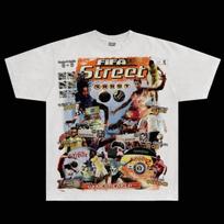 Retro FIFA Street video game Boot Graphic Tee Unisex Short Sleeve Shirt S-5XL Unisex T-Shirt S