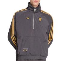 Adidas Originals Manchester United Terrace Icons Half Zip Jacket JN2825 XS