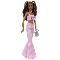Barbie Deluxe Style Pink Flare Jeans Doll House Play Set for Ages Pink JJN72 Dress-Up & 4+