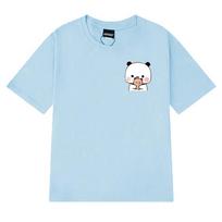Hot Sale Panda Bear Bubu Dudu and Their Babies T Shirt Unisex Women Couples Fashion short sleeve Tshirts Unisex 100 Cotton Tops S