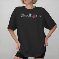 Bloodbornes Hunter game Printed T Shirt Unisex Women  Cotton  Tee Shirt Clothes S