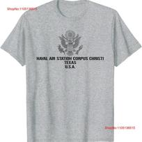 Naval Air Station Corpus Christi T Shirt  vintage Washed designer clothes Stylish Unisex Soft Top For Everyday Wear Comfortable S įvairiaspalvis