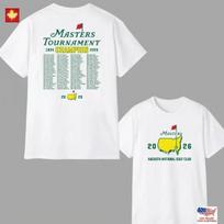 New Arrival Masters Tournament 2026 Augusta Champion Golf T-Shirt Unisex T-Shirt S įvairiaspalvis