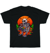Skeleton Video Game Gaming Gamer Halloween Party Costume T-Shirt Unisex Tee Gift S įvairiaspalvis