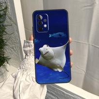 Animal Manta Ray Case For Samsung Galaxy A15 A35 A55 A54 A34 A14 A13 A23 A33 A53 A52 A32 A12 A56 A36 A16 A17 For Samsung A12