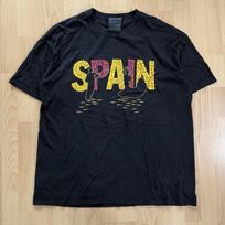 Vintage 90s Flamenco Spain By Santa Fe Single Stitch Graphic Black TShirt Unisex T-Shirt S įvairiaspalvis