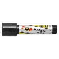 POP Waterproof Paint Permanent Refillable Marker Pen 20mm Sketching Graffiti Markers Poster Pen School Supplies juoda
