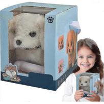 My Realistic Robot Puppy, Mini Interactive Plush Toy Pet Kids Cute Soft Robot Dog Can Walk And Bark-yvan_krpg A