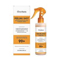 Facial Turmeric Exfoliating Spray Gentle Revitalizing Exfoliating Brightening Skin Care Spray Portable Easy Absorption Care Product OC-A06-0758-01