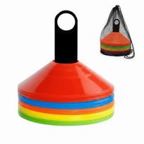 25/50Pcs Flexible Training Marker Cones Colorful Soccer Cones Soccer Disc Cone Set  Basketball 25Pcs-Set 2