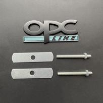 3D Metal Black Chrome Logo OPC Emblem Car Fender Badge Trunk Decal For Buick New Regal OPC Line Grill Sticker Accessories