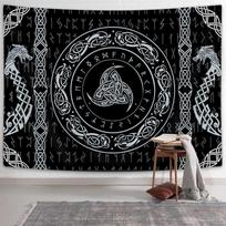 Gobelenas hipis bohema 75x100 juoda