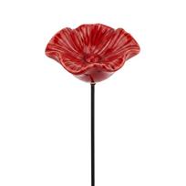 Flower Shaped Bee Butterfly Water Dispenser Colorful Garden Decoration  Bird Supplies Style B