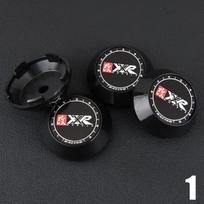 4PCS JDM SSR Rim Cap 60mm Clip Sport Wheel Center Cap XXR 530/557 Wheel Cover Hub Cap Black & Silver