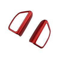 A Little Change Audio Speaker Panel Decoration Cover Trim Sticker  Accessories for Ford Focus 3 Mk3 2015 2016 2017 2018 raudona