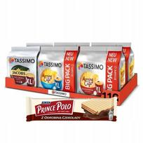 Kapsułki Tassimo Kawy Czarne, 5+1 Opakowanie Gratis! Prince Polo Gratis