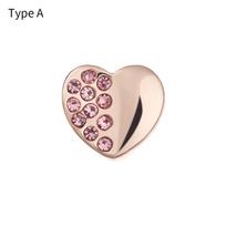 Silicone Strap Decorative Nails for Apple Watch Band Charms Metal Diamond Ornament for iwatch Watchband Decor Nails Accessories
