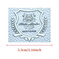 1PC Luxurious  Hades Member VIP Motors  Logo Sticker, Fit for Car Bumpers, Laptop Covers, Water Bottles,