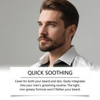 Men's Beard Care Cream - Refreshing, Moisturizing, Non-Greasy, Easy To Apply, Soft And Smooth Touch, Nourishing one size