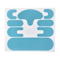 8 In1 Reusable Anti-Wrinkle Face Wrinkle Remover Patches For Forehead Cheeks Chin - Anti-Aging Facial Skin Lifting Stickers mėlyna