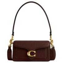 COACH Tabby 20 Brand Classic Logo Polished Pebble Leather Crossbody Bag Shoulder Bag Small Women’s Maple ruda