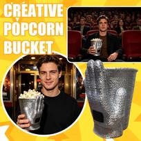 3D Printed Popcorn Bucket Container with Unique Hand Design Durable Food Grade Material Suitable for Home Theater Movie Snack Holder One Size sidabras