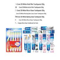 Crest 3D White Toothpaste & Toothbrush Bundle