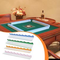 4x Mahjong Racks Acrylic Gift Easy to Use Organized Ergonomic Club Events Comfort Smooth Family