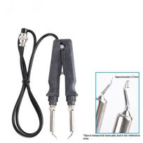 902 BGA Rework Soldering Station Double Electric Heating Clip Soldering Iron Tweezers Portable Desoldering Tweezers Support Tool
