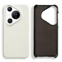 Genuine Leather Cover Phone Case For Huawei Pura 70 Ultra 70Pro p60Pro p30 Lite Mate0 Mate40 P0 Cowhide Fundal Back Shell capa Huawei Pura70 Ultra