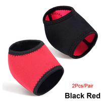 1Pair Plantar Fasciitis Nylon SBR Sleeve Protective Heel Air Support Reduce Pressure on Heel, Relief Heel Pain and Cracked Heel S