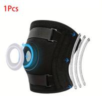 1Pcs 300-Pound Extra-Large Knee Brace,Features 6 Spring Supports,for Running,Jumping,And Hiking,Knee Support 3XL-4XL