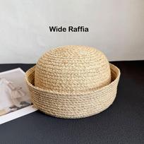 Prancūziškas Šik šiaudinis kepuraitės formos skrybėlaitė moterims Rankų darbo plokštus vainikas Šiaudinis skrybėlaitė Elegantiška vasarinė kepuraitė M 56-60cm