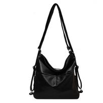 Double-shoulder Crossbody Bag Women's Dual-purpose Tote Bag Class Tote Single-shoulder Bag juoda