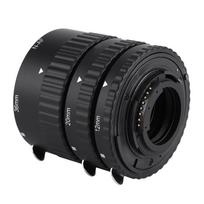Mcoplus Automatinio fokusavimo makro priartinimo žiedai 12mm+20mm+36mm Nikon F jungties DSLR N AF B