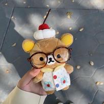 Rilakkuma parduotuvės vedėjo pliušinis raktų pakabukas