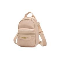Puma Prime Classics Minime Backpack Fabric Women Backpack Flowing-Sand 078111-02 OSFA