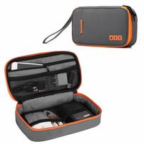 Large Capacity Travel Cable Organizer Bag Multifunctional Data Cable Storage Tool style 1 grey
