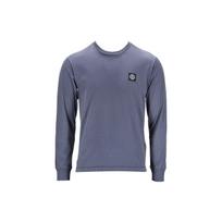 Stone Island Vienos spalvos apvalios apykaklės ilgomis rankovėmis vyriški marškinėliai Viršutiniai drabužiai 791522713-V0062 S