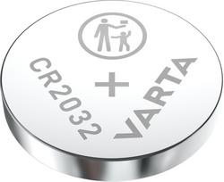 Varta Cr2032 Ličio Baterija 3V 230mAh Sidabrinė B-Ftp605Y, 06032101401