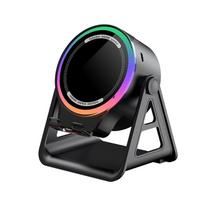 Wireless Charger Bluetooth Speaker Strong Magnetic Phone Holder RGB light  Portable HIFI Sound Subwoofer Boombox Mobile Phone Bracket Tablet Holder No wireless charger juoda