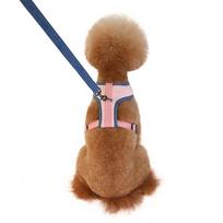 New pet sports chest strap dog leash vest chest strap integrated dog leash manufacturer S rožinė