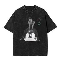 2026 Latest H-Harry S-Styles Fan Men Women T Shirt Washed Casual Tees Short Sleeve Crewneck T-Shirt Cotton Adult Clothes Summer 2XL