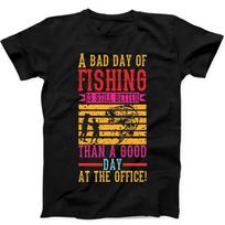 Fishing Better Than Office Best Seller Funny Gift Tee Black T Shirt 143 S įvairiaspalvis